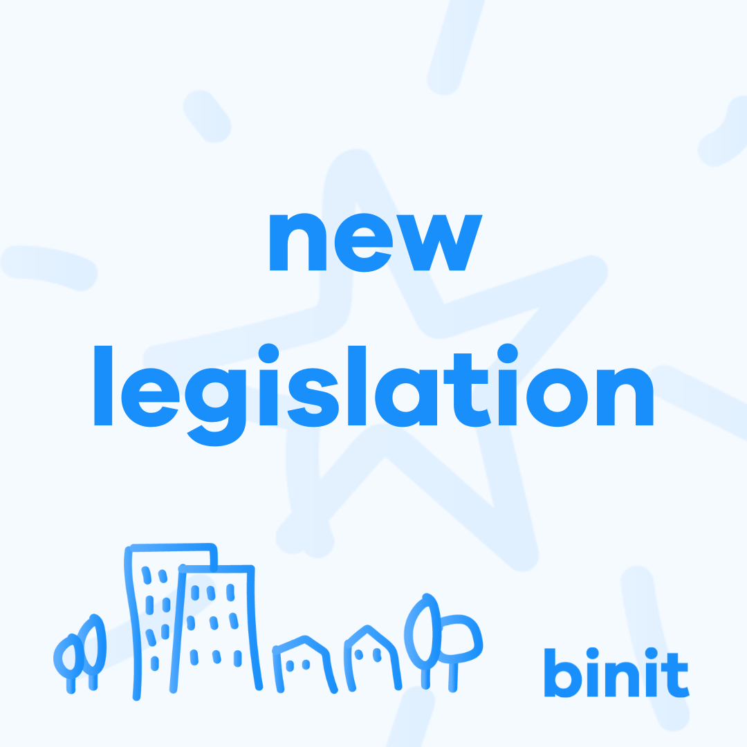 new legislations